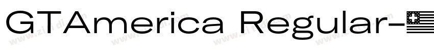 GTAmerica Regular字体转换